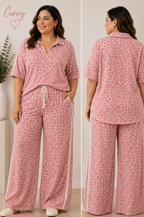 CONJUNTO CURVY ANIMAL PRINT